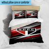 3pcs Spfc Team Crest Design Printed Bedding Set Duvet Cover Closure Includes 1 Duvet Cover & 2 Pillowcases Bedding Sets Home Decor Gifts