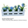 Miniature Raised Garden Bed Figurine Mini Flower Fence Planter Box Model 1/12 Scale Dollhouse Fairy Garden Decoration Accessories