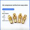 Vertical Brass Check Valve for Belt Drive Air Compressor, Non-Return Valve, One-Way Valve