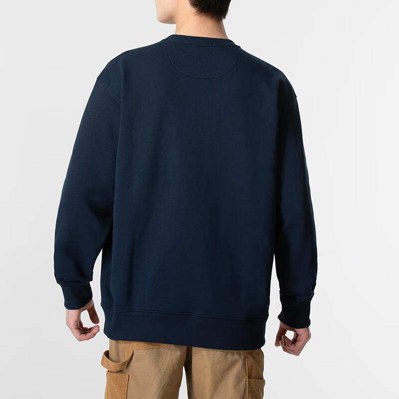 Columbia Solid Color Casual Running Training Crewneck Sweatshirt Men sweatshirt Blue AE3351-480
