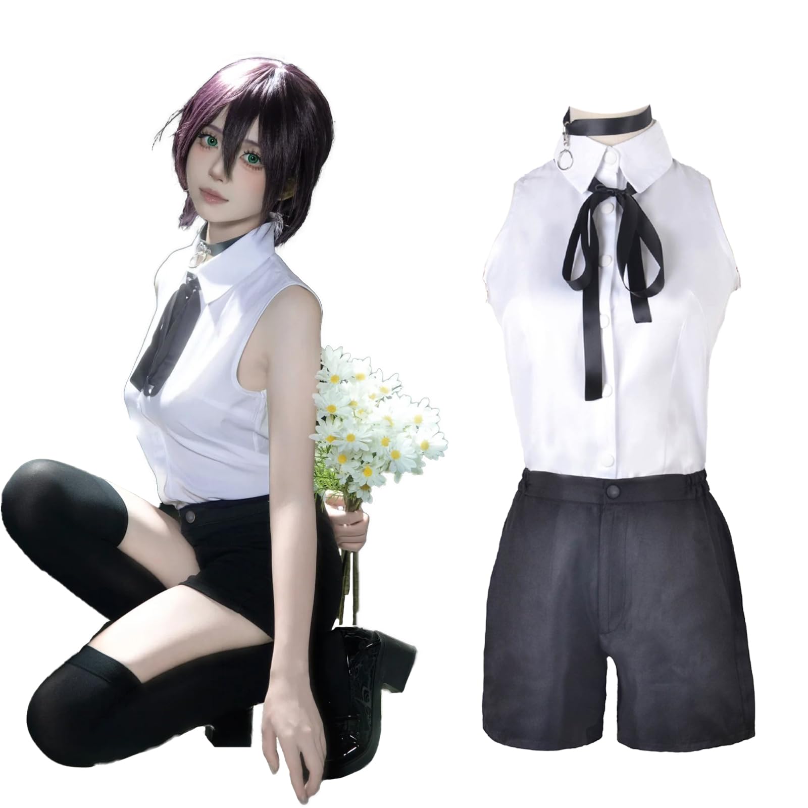 

Reze Cosplay Chainsaw Man Cosplay Anime Chainsaw Man Costume Halloween Photo Costume Event Without Size [CR ROLECOS] Costume, Cosplay, Set, Costume,