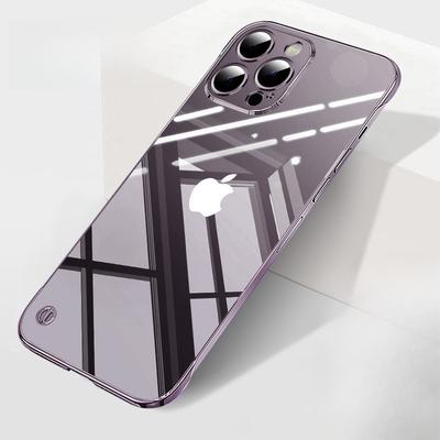 Suitable for Apple 14promax Phone Case, IPhone13 Anti-drop 11 Simple 12 Transparent Semi-enclosed Protective Case