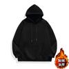 Fleece thickened sweater for men and women of the same 400g heavy Chinese cotton ins loose hooded autumn and winter clothes