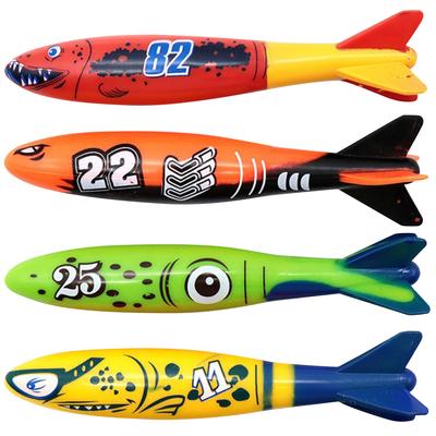 4Pcs Summer Pool Diving  Multicolor Pool Games Sinking  Creative Underwater Diving  Swimming Pool Accessories