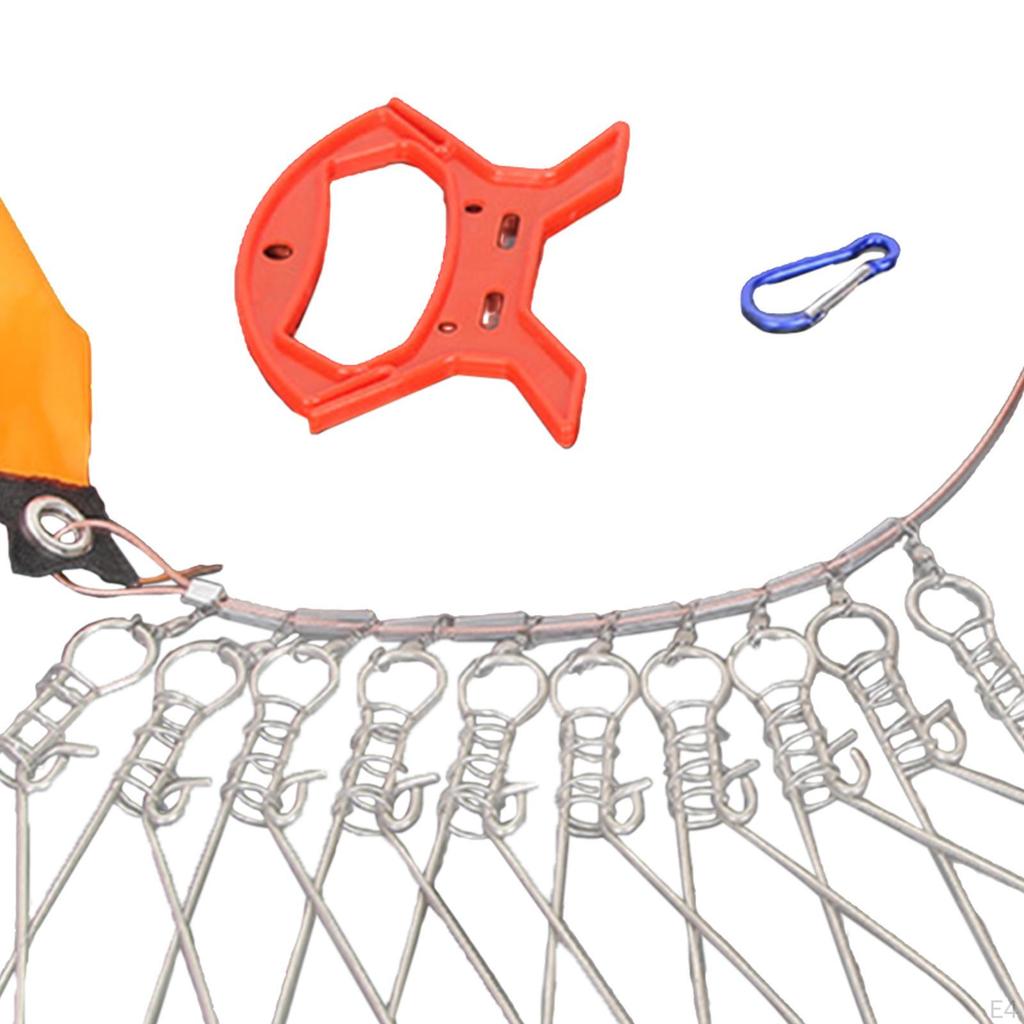 Stainless Steel Fish Stringer with Secure Buckles