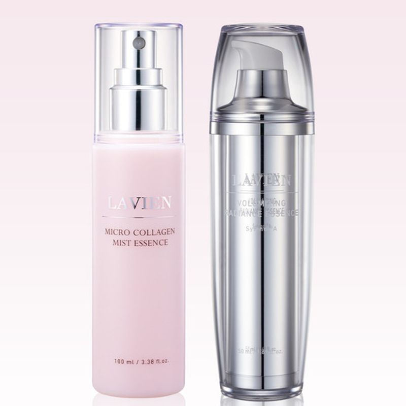 LAVIEN [SET] Micro Collagen Mist Essence 100ml + Volumizing Radiance Essence Pink 50ml 100ml + 50ml