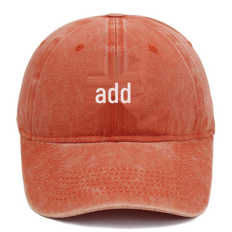 Unisex Cute Tree Embroidery Washed Baseball Cap - New Outdoor Casual Style