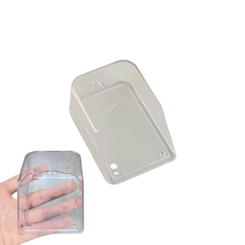 1 Set Wireless Door Bell Chime Button Protective Cover Outdoor Home Doorbell Waterproof Cover Splash Guard Cover