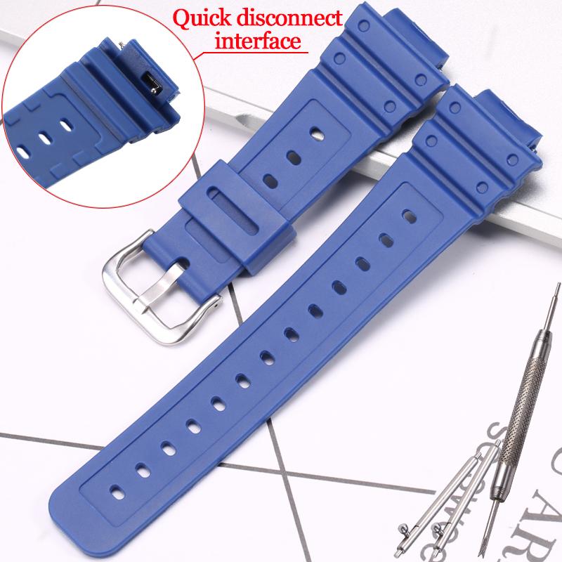 Rubber Strap Suitable For Casio  GA 2100 GA 2110 Men's Sports Waterproof Strap Watch Accessories Replacement Wristband