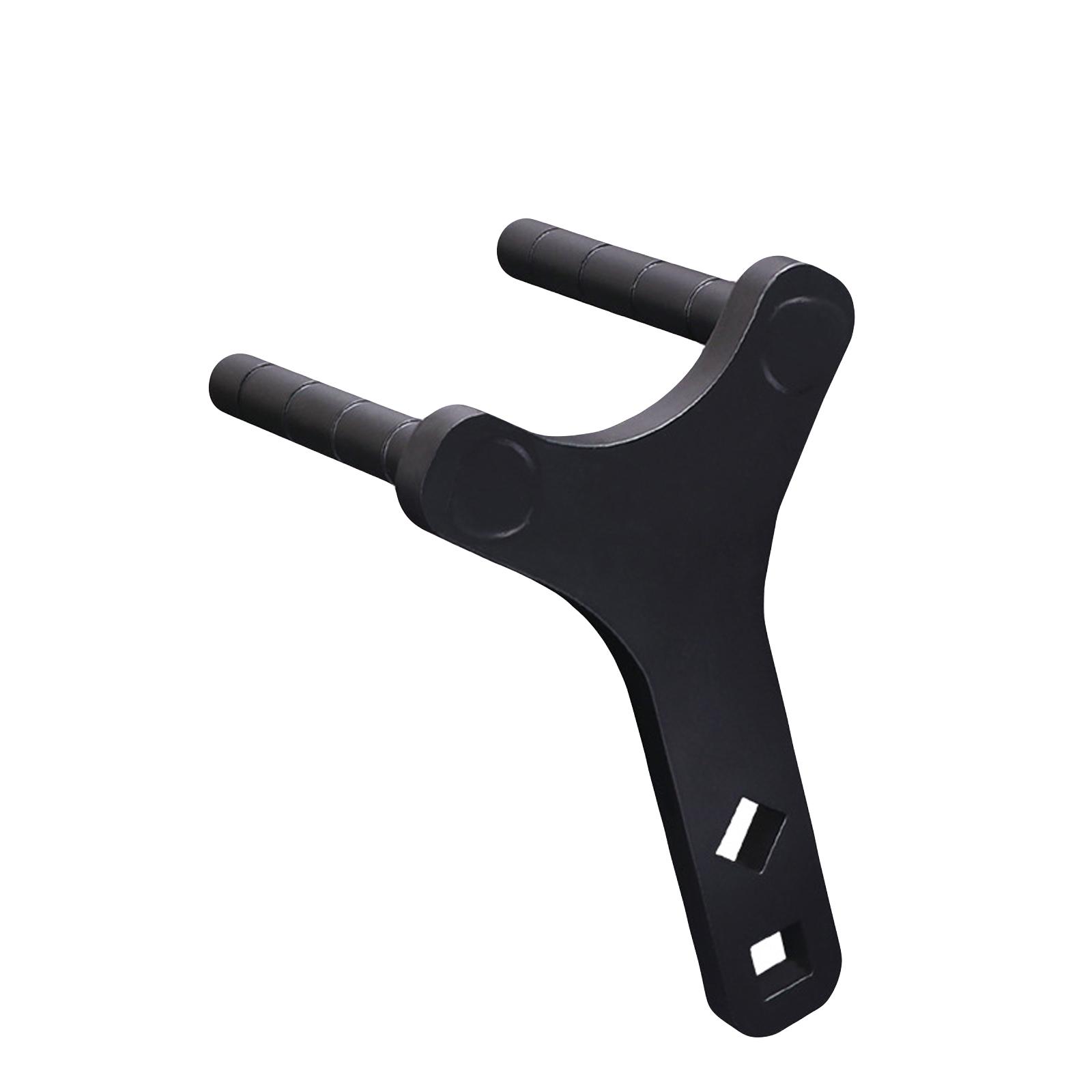 

A Universal Iron Control Arm And Ball Joint Removal Tool Smooth Surface No Assembly Required Convenient for Car Jacks And Towing One Size чёрный