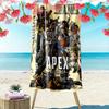 Name Custom Apex Legends Print Beach Towel, Large Soft Quick Dry Towel for Beach Camping Swimming