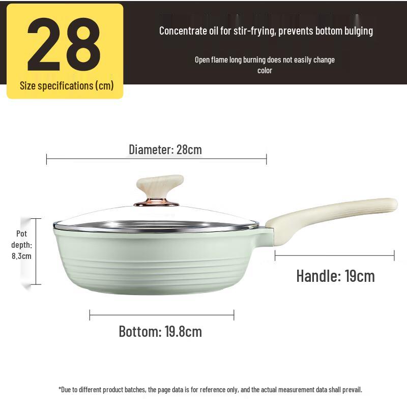 COOKER KING 28cm Non-stick Titanium Frying Pan
