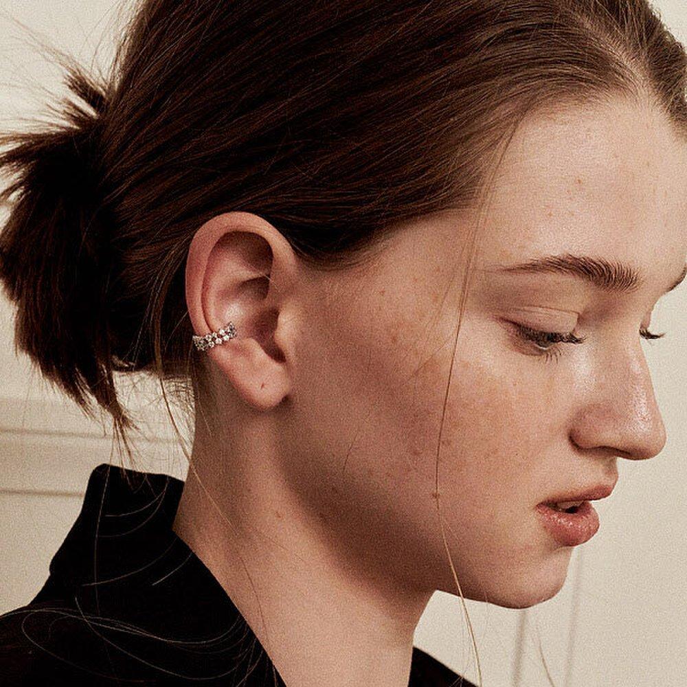 [Silver925] Too Glitter Earcuff