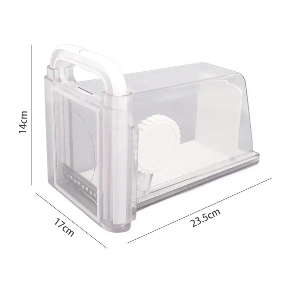 Plastic Cheese Slicer with 3 Metal Blade Cheese Grater Butter Box Cheese Chopper Bread