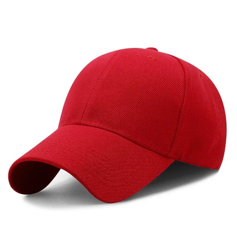 New  Cap Plain Adjustable Snapback Hat High Quality Adult Hip Hop Urban Street Style Baseball Cap Men Women Outdoor Leisure Baseball Hat