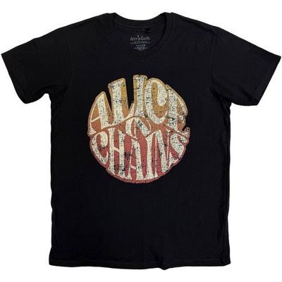 Alice In Chains Unisex Erwachsenen T-Shirt mit Farbverlauf-Logo