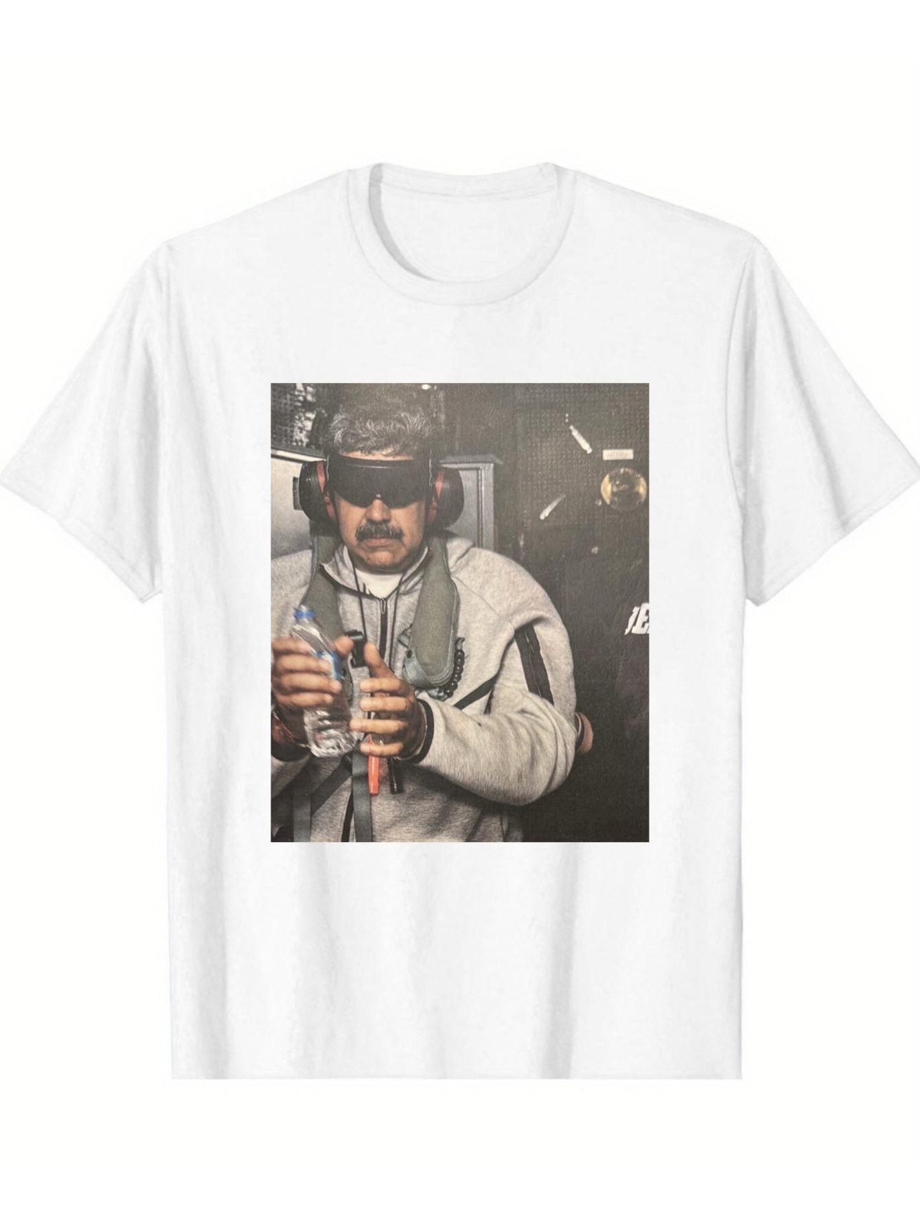 

Nicolas Maduro Handcuffed on Warship Graphic T-shirts, Men s Tee, 100% Heavy Cotton T Shirt, Mens Clothes S разноцветный