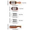 Mill Cheese Grater Stainless Steel Lemon Zester Citrus Ginger Garlic Grater Wooden Handle Vegetables Kitchen Tool Manual Slicer