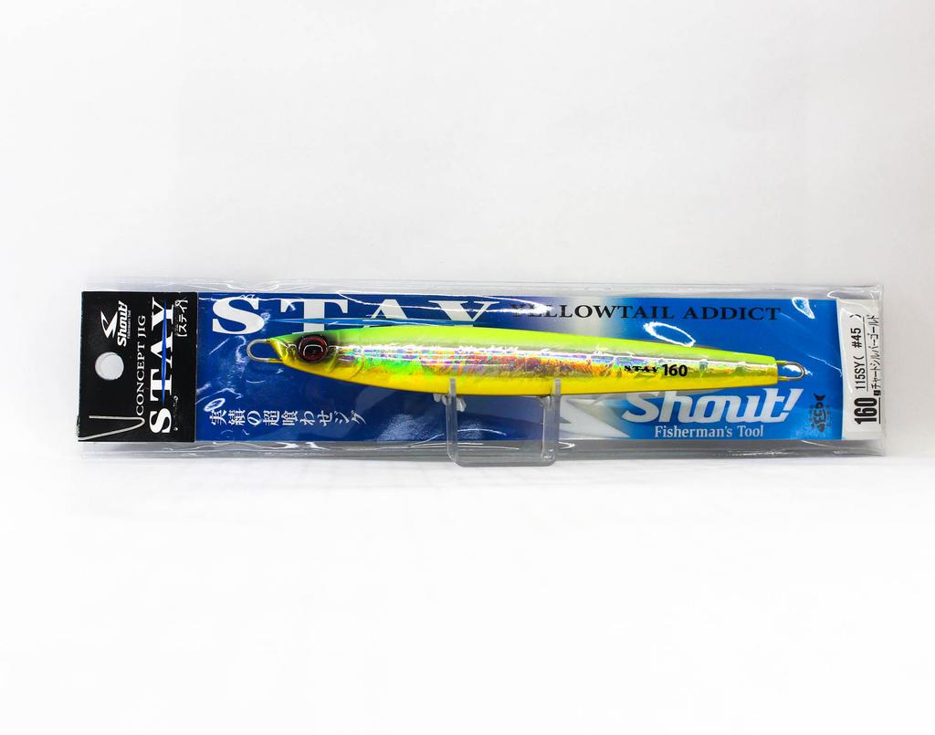 Shout 115-SY Metal Jig Stay 160 grams 45 (5702)