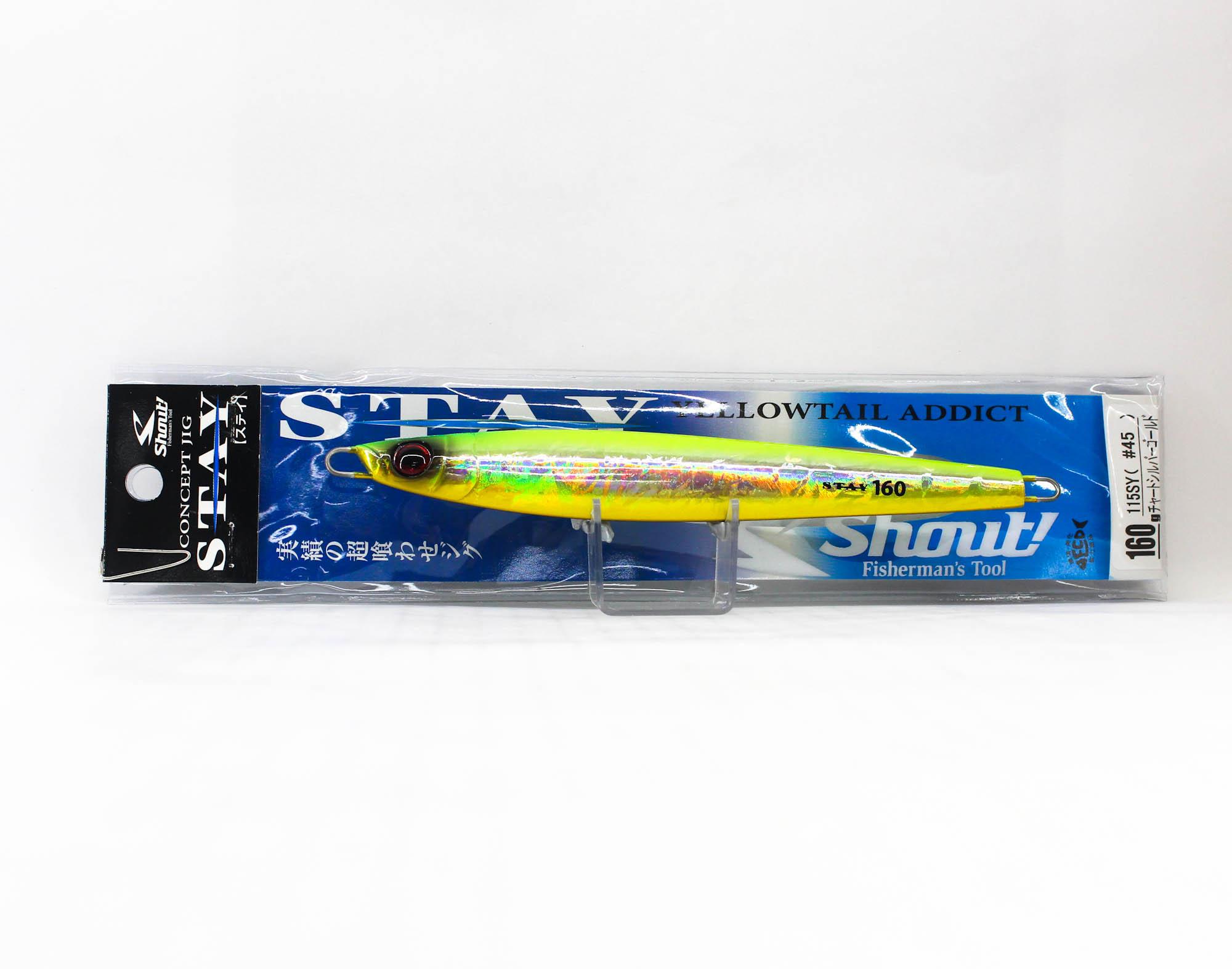 

Shout 115-SY Metal Jig Stay 160 grams 45 (5702)