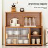 Adjustable Bamboo Kitchen Countertop Organizer