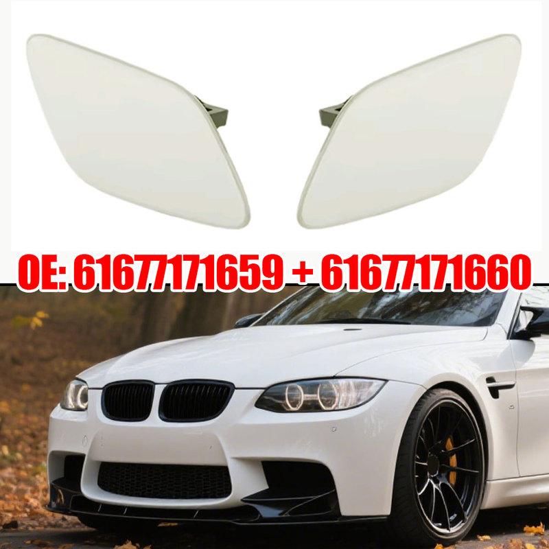 1pc Car Headlight Left/Right Nozzle Cap Auto Accessories for BMW E92 E93 316 320 323 325 328 330 335 Coupe Convertible 2006-2009