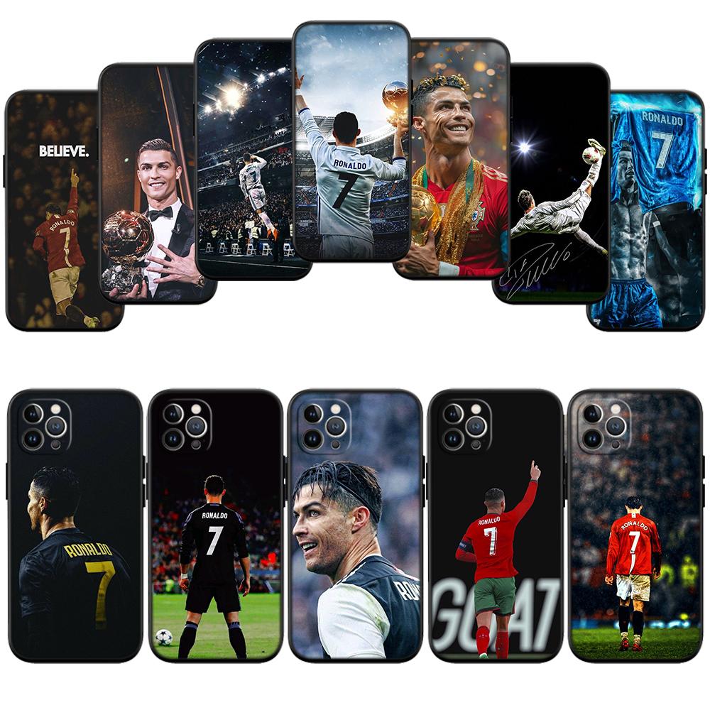 C-Cr7 New High-End Shell Phone Case for iPhone SE X XS XR 16E 17 11 Pro Max 8 7 6 6s Plus