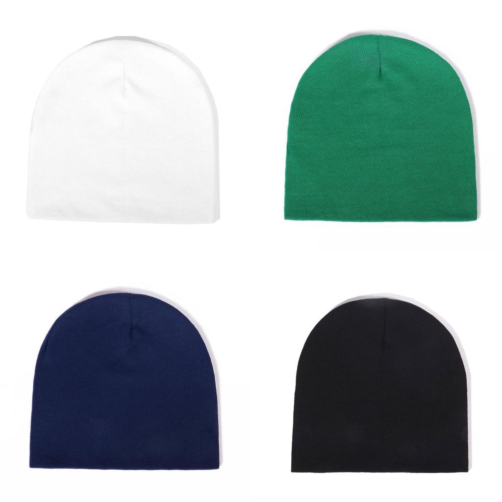 Knitted Hat For Women With Stretchy Polyester Fabric Fall Casual Fashion Accessory For Winter Season