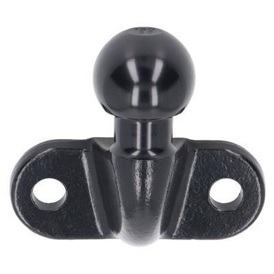Black 50mm Forged Tow Ball Heavy Duty Steel Trailer Hitch Ball for RVs Campers Caravans
