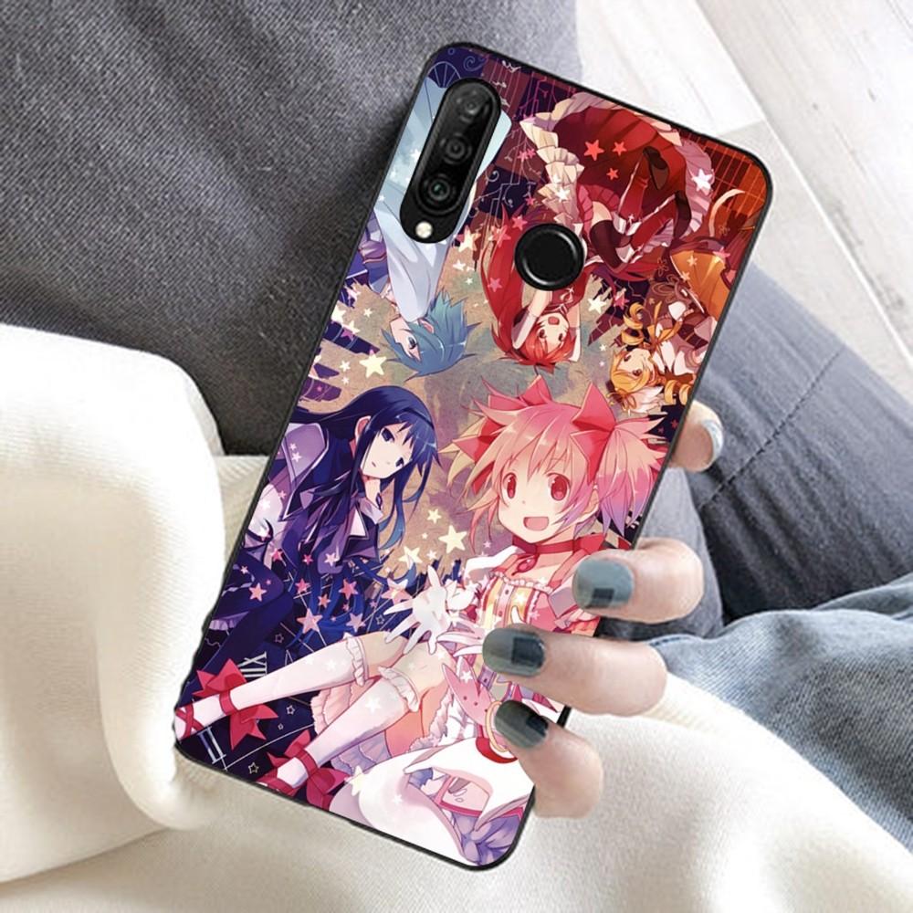 Puella Magi Madoka Magica Phone Case For Huawei Honor 10 Lite 9 20 7A 9X 30 50 60 70 Pro Plus Soft Silicone Cover