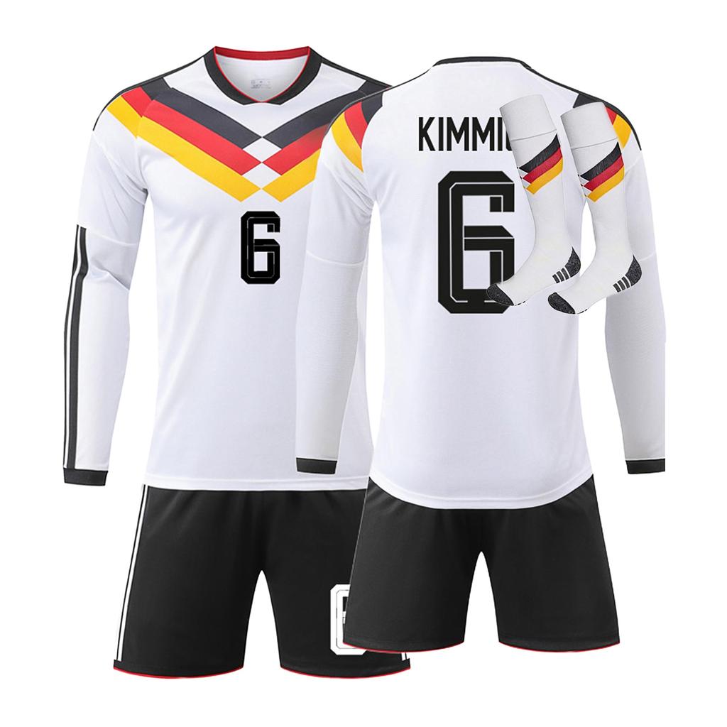 2526 Away Jerseys Sports Team Uniform Set Football Training Suit Set