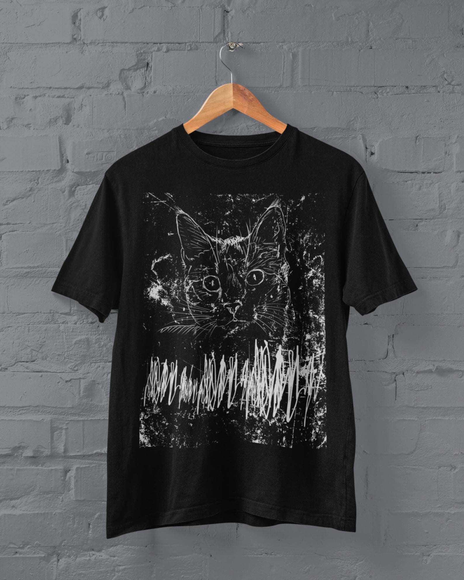 Grunge Clothing,Alt Clothing,Mall Goth,Trad Goth,Cat T Shirt,Pastel Goth,Goth Shirt,Dark Academia,Weird Shirt,Surreal T-shirt,Punk 4XL
