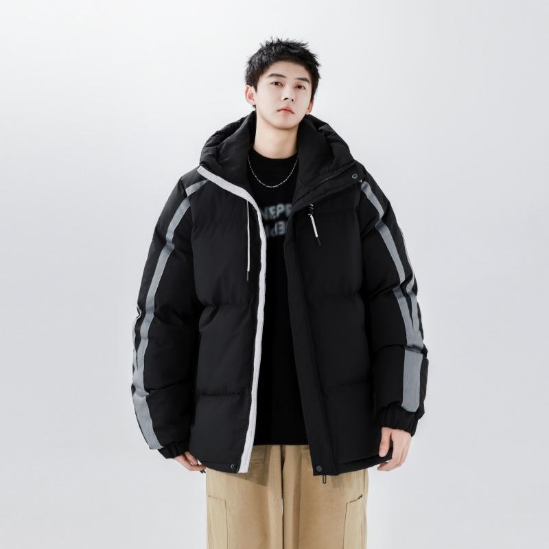 Chaquetas cálidas acolchadas de algodón, chaquetas acolchadas de algodón de invierno, chaquetas de hombre, modernas, sencillas y modernas