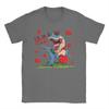 Trex Dino I Steal Hearts TShirt for Unisex  Casual Cotton Tees Crewneck Short Sleeve T Shirt New Arrival Tops