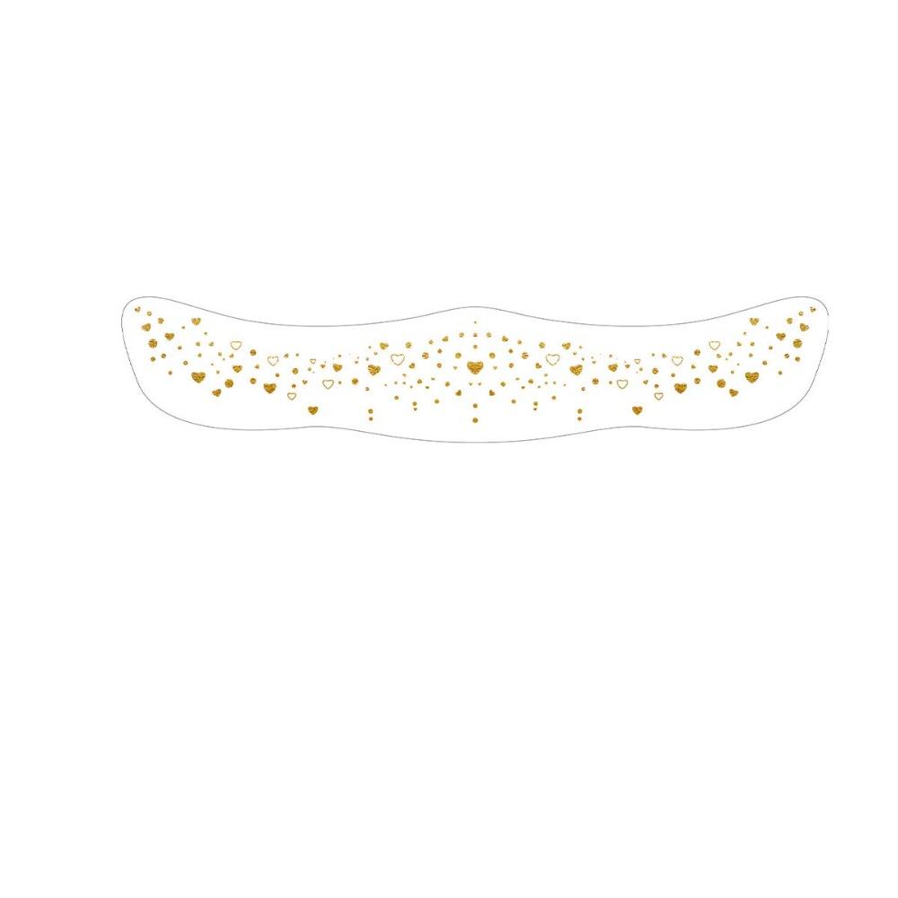 DIY Collarbone Freckle Tattoo Butterfly Star Dots Heart Bronzing Sparkle Face Temporary Tattoo Clavicle Chest Position