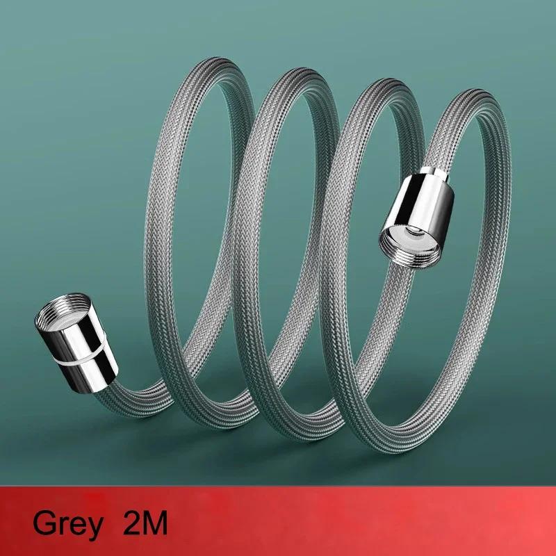 High Quality 1.5m/ 2m G1/2 Inch Flexible Shower Head Pipe Tool Bathroom Shower Accessories Shower Hose Bathroom Pipe Water Head