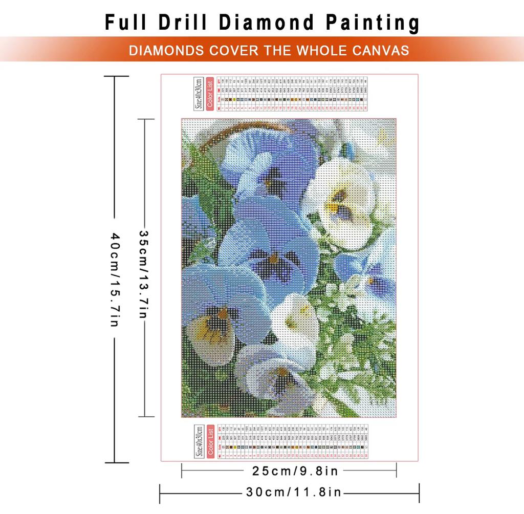 Diamond Painting 5d Flower Mandala Mosaic Needlework Full Kits Embroidery Sale Floral Home Decor  Art Crafts