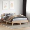 VidaXL Bed Frames with Headboard, Slat Base, Adult Bed, Double Bed for Bedroom Interior, 140x200 Cm 3207209