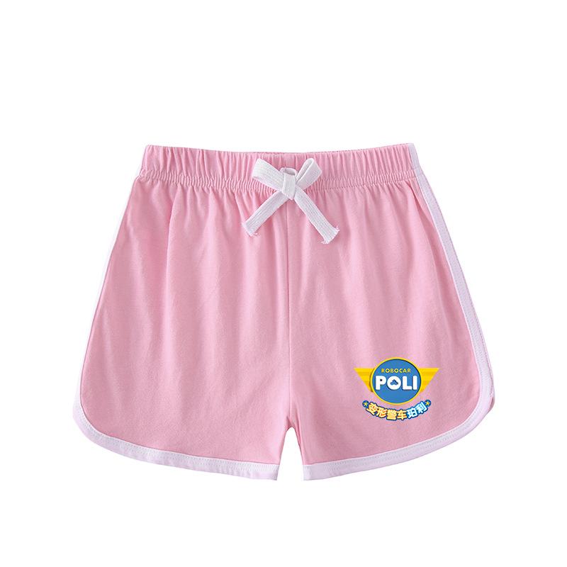 Kids' Summer Color Block Set: Short Sleeve T-shirt & Shorts for Boys and Girls