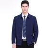 Jacket Men's Civil Servant Administrative Middle-aged Business Casual Cadre Jacket Spring and Autumn Lapel Jacket Top