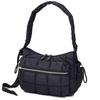Grande Grace Women's Nylon Shoulder Bag, Black