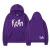 Korn Hoodies Autumn Singer Graphic Printing Sweatshirts for Fans Casual Long Sleeve Men Women Clothing Sudaderas Hoody