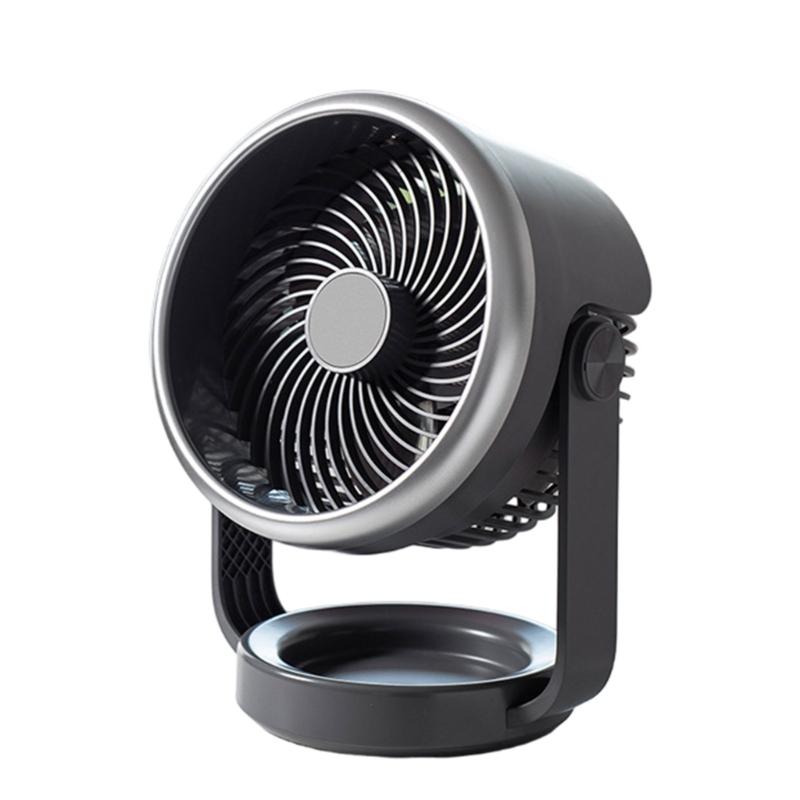 Electric Fan 3600mah Portable Air Circulators Fan Desktop Quiet Ventilators