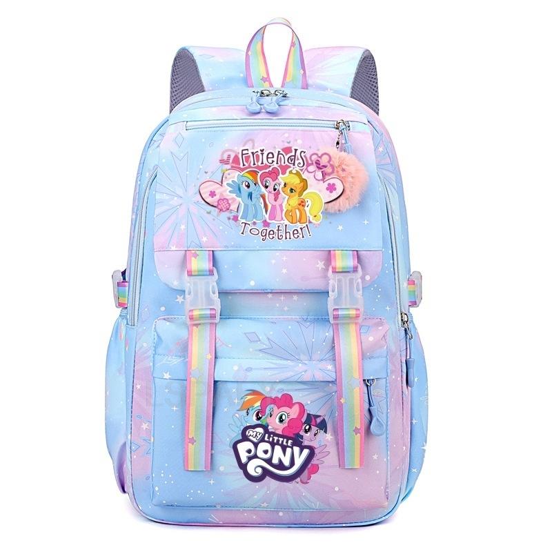 My Little Pony Backpack Female High Capacity College Backpack Trendy Women Laptop School Bags Girl Travel School Bags YK2