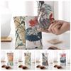 Chinese Ink Painting Pu Leather Glasses Case Flower Lipstick Storage Case  Children