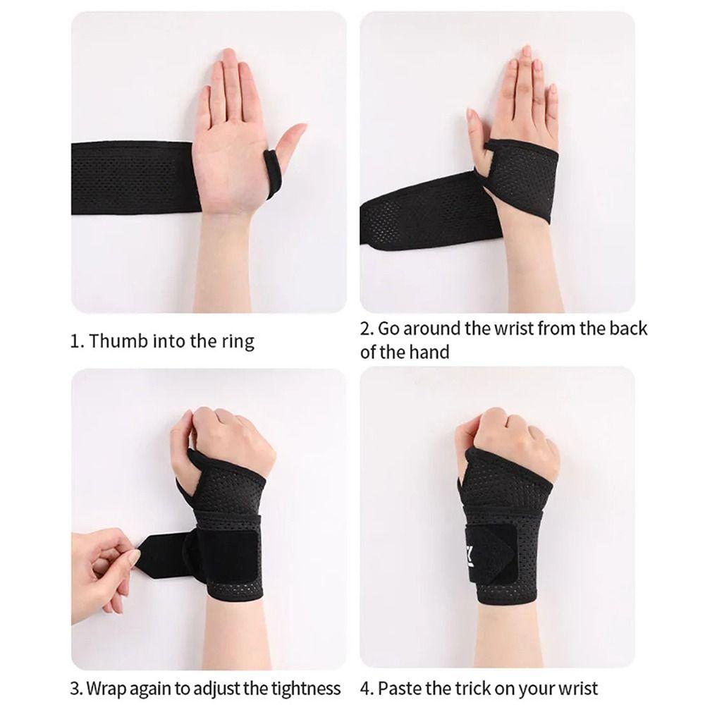 Breathable Wrist Support Pressurized Sports Fitness New Wrist Guard  Tendon Sheaths
