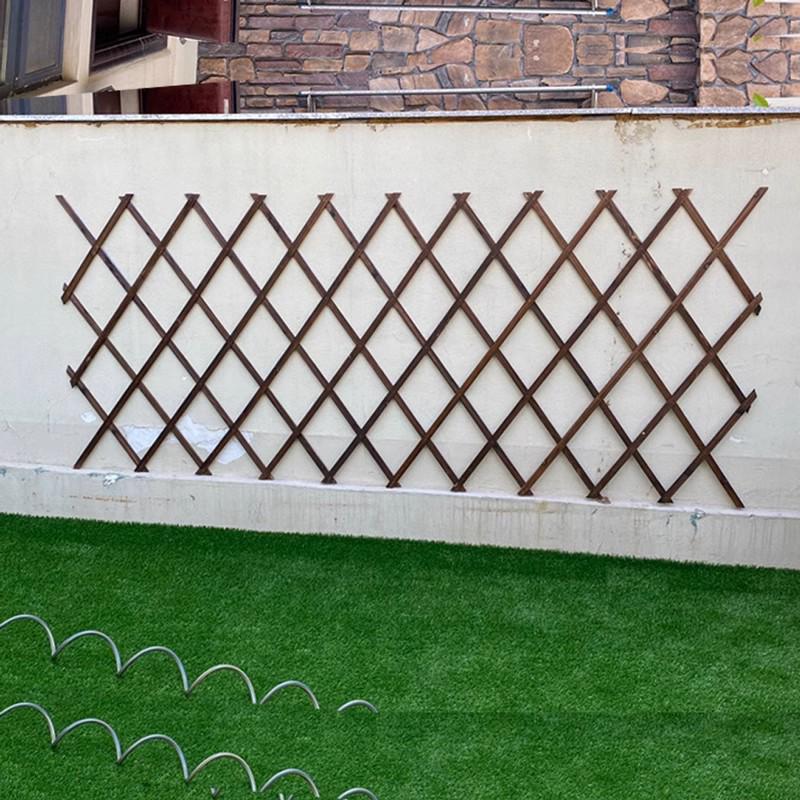 Expandable Garden Trellis with Preservative Wood for Climbing Plants