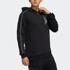 Adidas Neo Casual Sport Pullover Hoodie Men Tops Black GQ7051