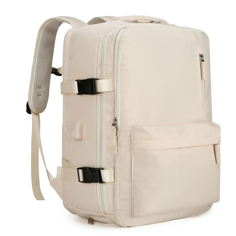 Schoolbag Outdoor Excursion Backpack New Oxford School Bag Simple Multifunctional Dry and Wet Separation Backpack