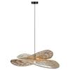 Hängeleuchte Boho Rattan Natürlich Groß 1xE27 15W Raya Light Prestige